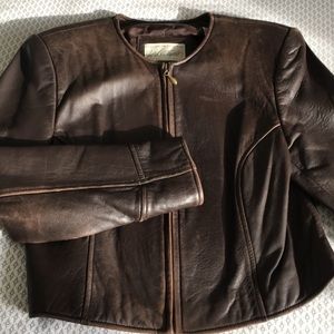 Leather jacket ⛄️